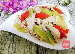 肉炒莴笋的做法图解9