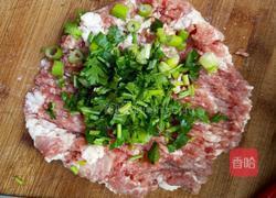 香菜丸子的做法图解1