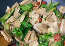 素炒腐竹的做法图解4