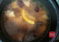 排骨玉米红枣汤的做法图解7