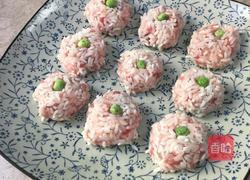 糯米牛肉虾丸的做法图解3