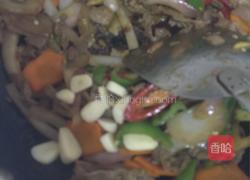 家常牛肉小炒的做法图解5