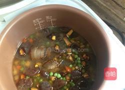 香菇青豆腊肠饭的做法图解5