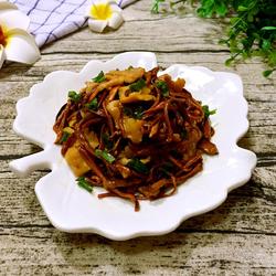 虫草花炒肉的做法[图]
