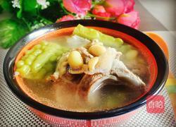 黄豆苦瓜猪骨汤的做法图解7