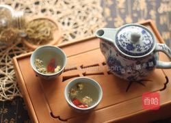 枸杞菊花金银花茶的做法图解5