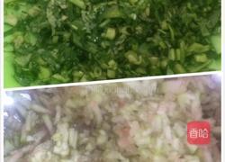 2岁儿童版~西瓜皮肉馅馄饨的做法图解2