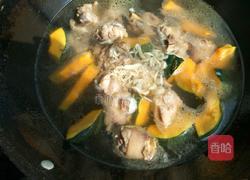 南瓜炖鸡的做法图解9