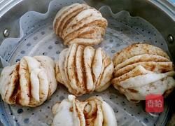 豆沙花卷的做法图解15