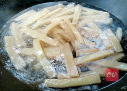 炒魔芋的做法图解3