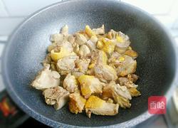 小鸡蘑菇炖粉条的做法图解6