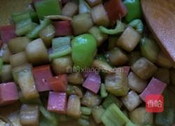 茄子炒火腿的做法图解5