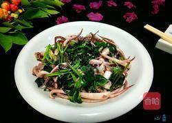 荆芥鱿鱼须的做法图解9