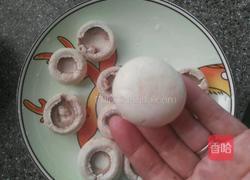 蘑菇小碗丸子的做法图解4