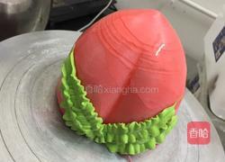 寿桃蛋糕的做法图解7