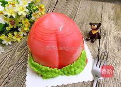 寿桃蛋糕的做法图解8