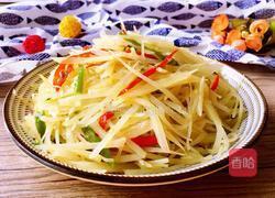青红椒炒土豆丝的做法图解10