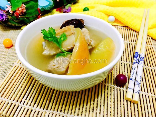 苹果排骨汤