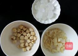 百合莲子的做法图解1