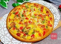 金枪鱼披萨的做法图解16