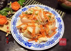 萝卜炒年糕的做法图解7