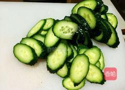 黄瓜腐竹的做法图解2