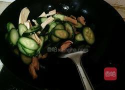黄瓜腐竹的做法图解7