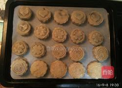 自制月饼 红豆沙馅 绿豆沙馅 凤梨馅 五仁馅的做法图解8