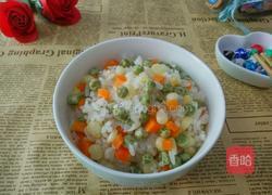 豌豆糯米饭的做法图解7