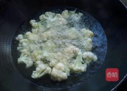 番茄鸡蛋炒花菜的做法图解5