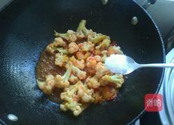 番茄鸡蛋炒花菜的做法图解11