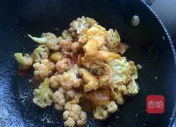 番茄鸡蛋炒花菜的做法图解12