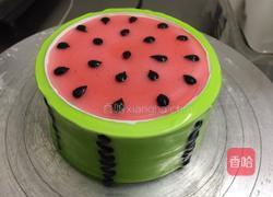 西瓜蛋糕的做法图解6