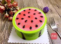 西瓜蛋糕的做法图解7