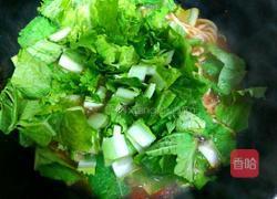 白菜面条的做法图解9