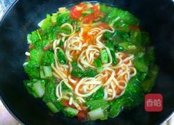 白菜面条的做法图解10