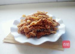 油炸平菇的做法图解11
