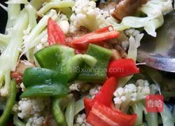 花菜炒肉的做法图解5