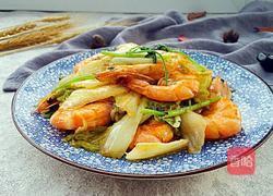 大白菜炖虾的做法图解8