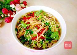 头菜醬油面的做法图解7