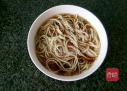 头菜醬油面的做法图解6