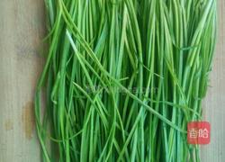 韭菜炒烧饼的做法图解5