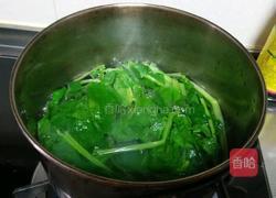 菠菜汤面条的做法图解6