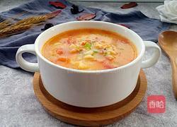 鲜虾疙瘩汤的做法图解9