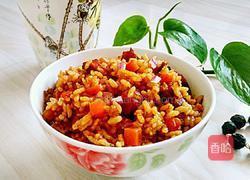 腊肉米饭的做法图解4