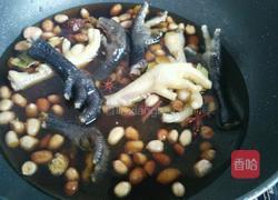 鸡脚煲花生的做法图解9