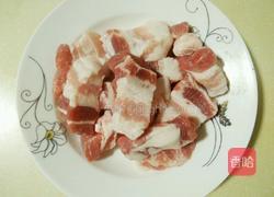 百叶烧肉的做法图解1