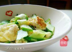 鸡蛋炒瓜片的做法图解10