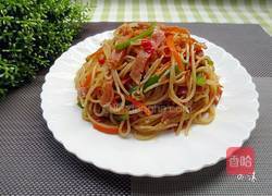 新疆炒米粉的做法图解6