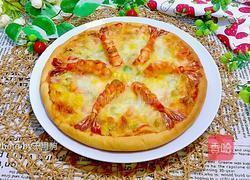 培根大虾披萨的做法图解18